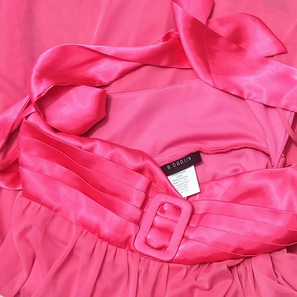 B. Darlin chiffon dress sz 3/4 *D5 - Picture 5 of 7